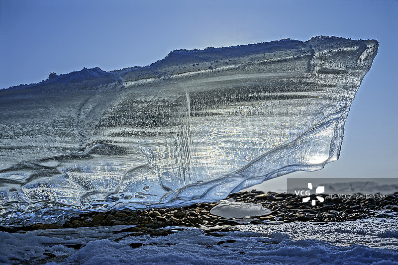 东北雾凇岛图片素材