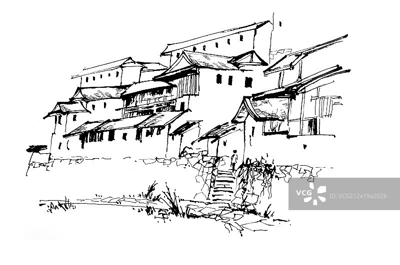 福建民居图片素材