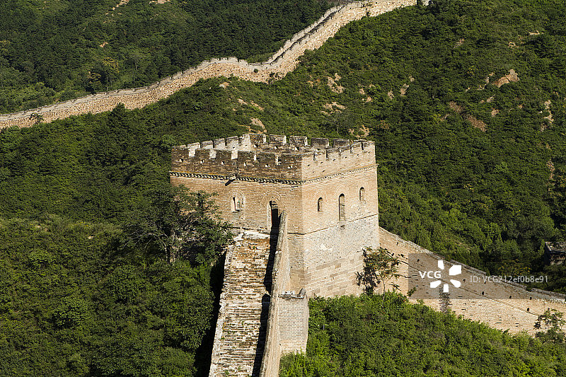 北京金山岭长城图片素材