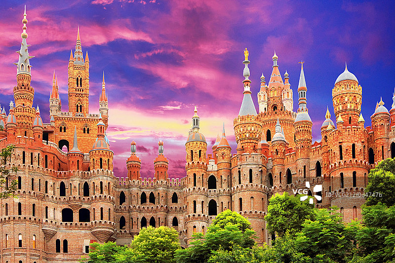 重庆华生园豪华城堡图片素材