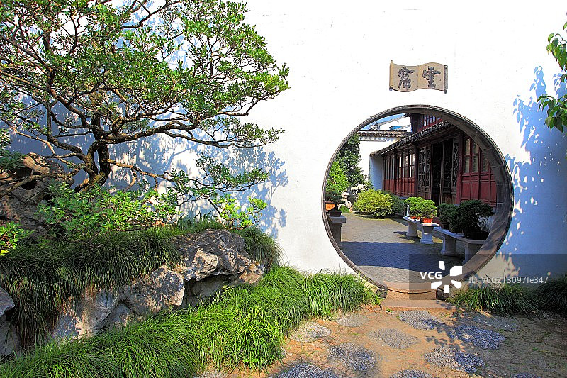 中国园林苏州网师园图片素材