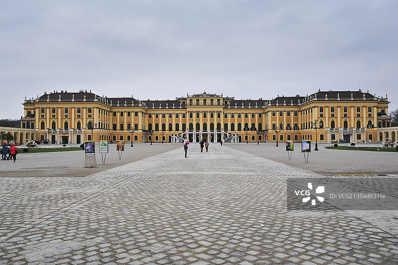 奥地利,维也纳,美泉宫风光图片素材