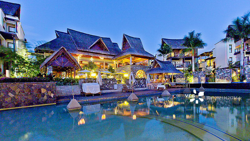 毛里求斯酒店图片素材