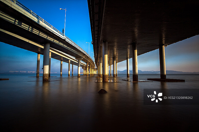 深圳湾大桥图片素材