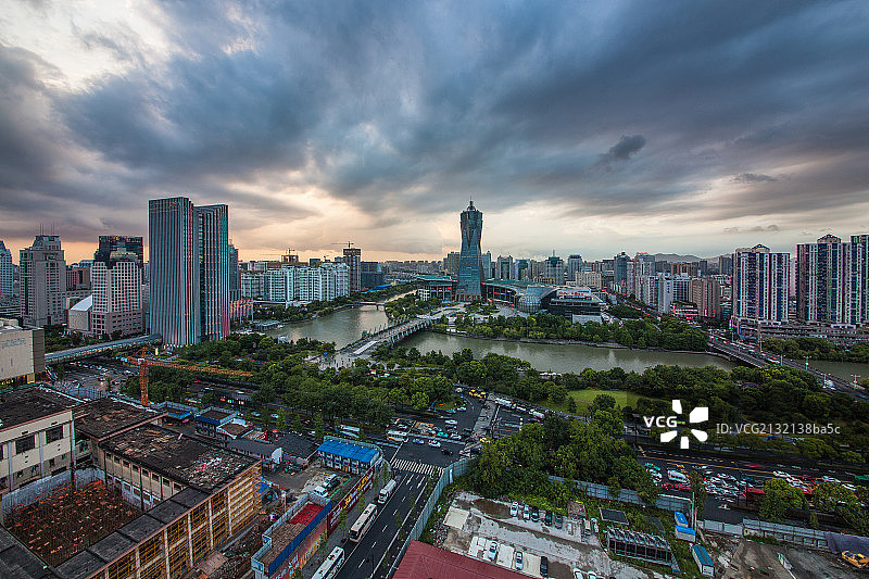 西湖文化广场图片素材