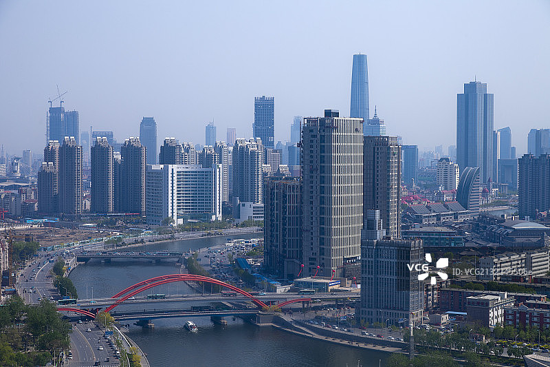 天津海河图片素材