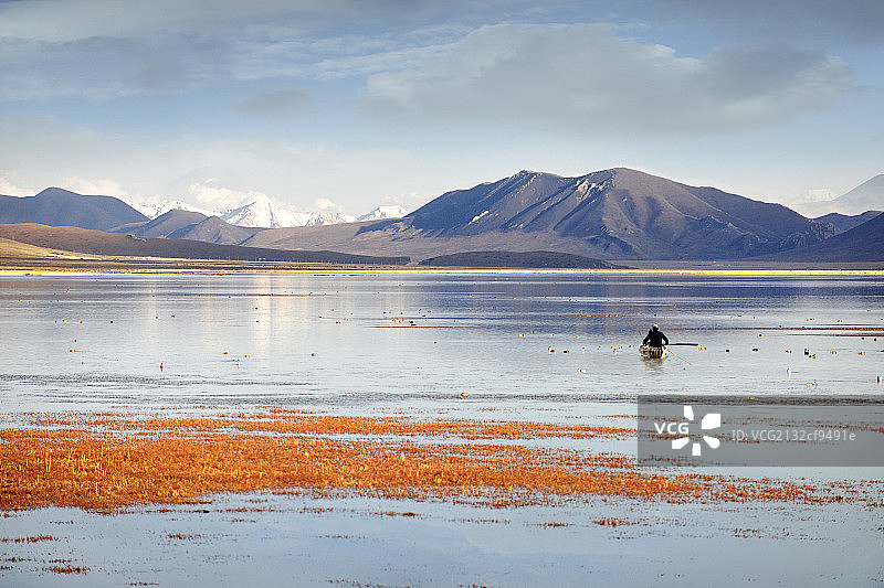 甘南尕海的风景图片素材