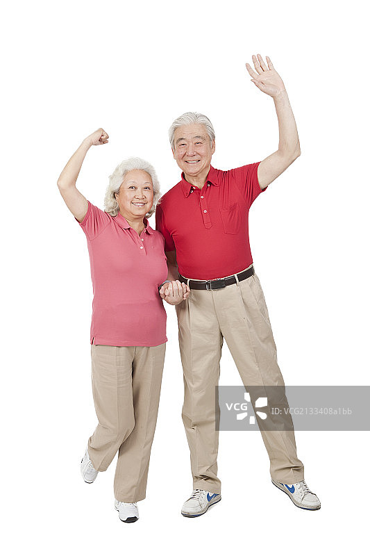 一对老年夫妇图片素材