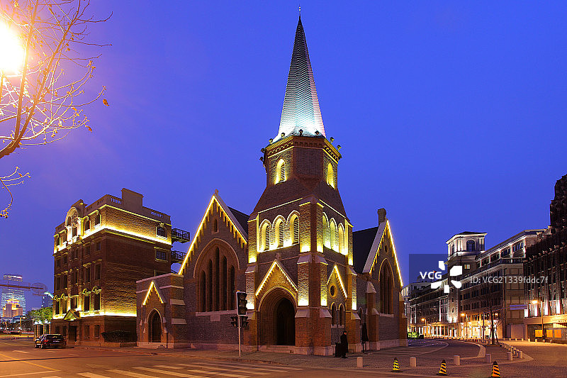 上海外滩源历史建筑群图片素材