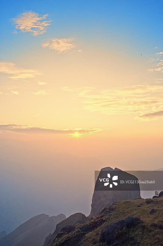 云南省昭通市大山包风光图片素材