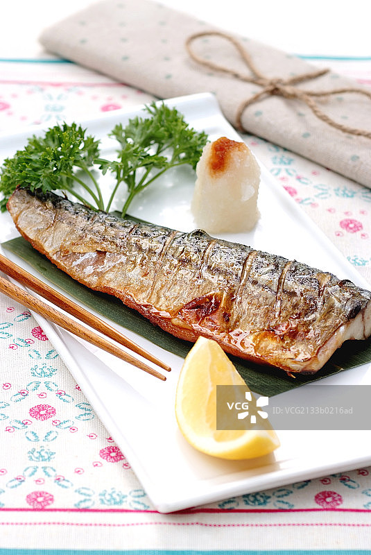 秋刀鱼图片素材