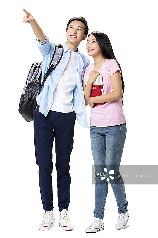 学生时代的男生女生图片素材