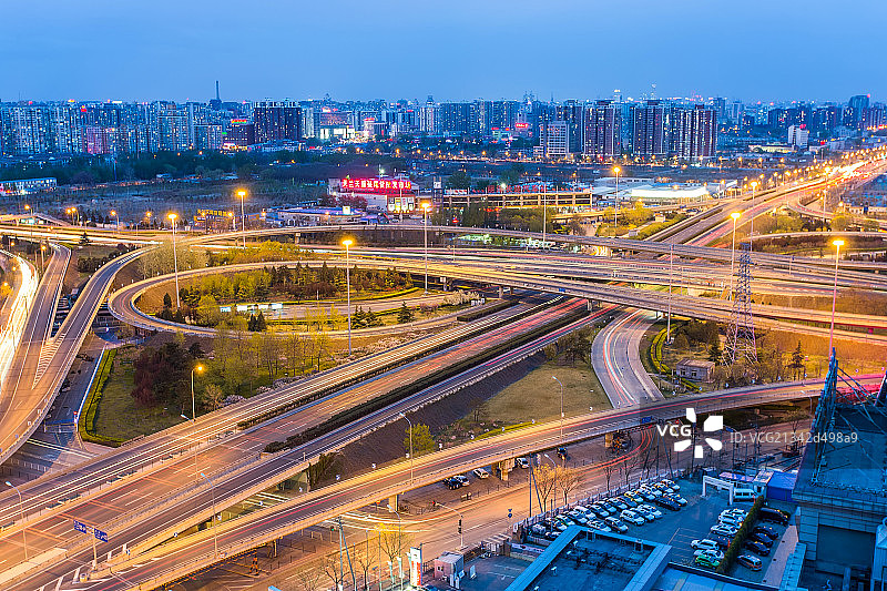 北京丽泽桥图片素材