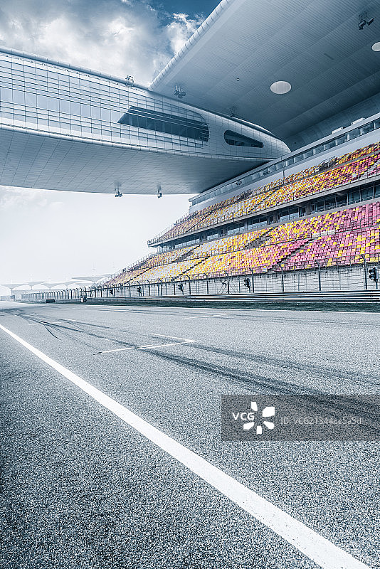 上海国际赛车场图片素材