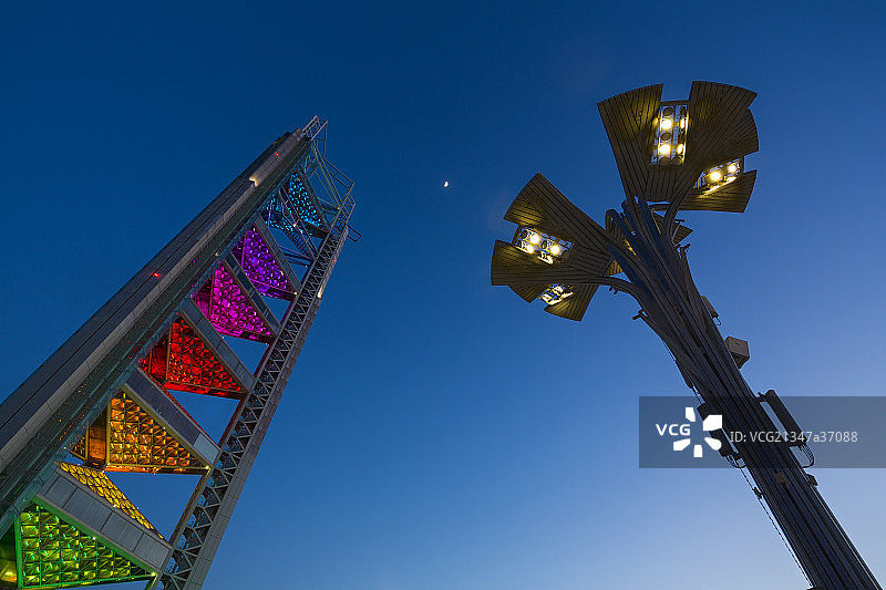 北京奥运会玲珑塔图片素材