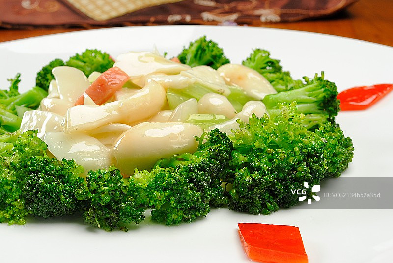 兰花鸡腿菇图片素材