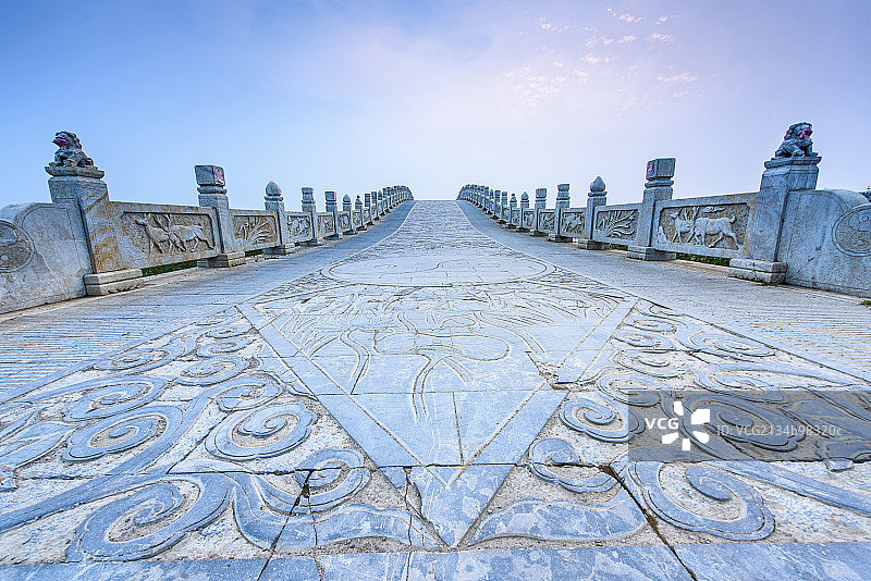 河北永年古城太极桥图片素材