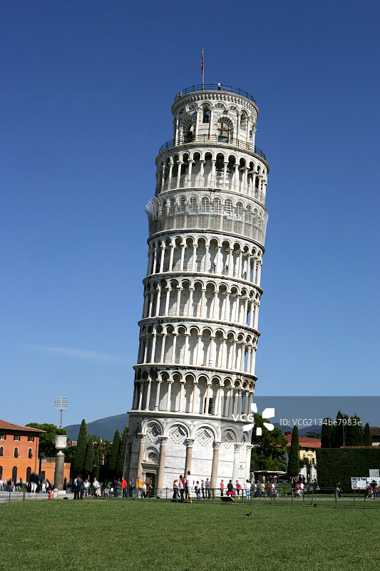 比萨斜塔图片素材