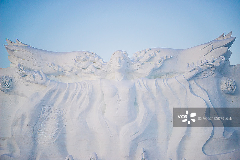 冰雪节雪雕图片素材