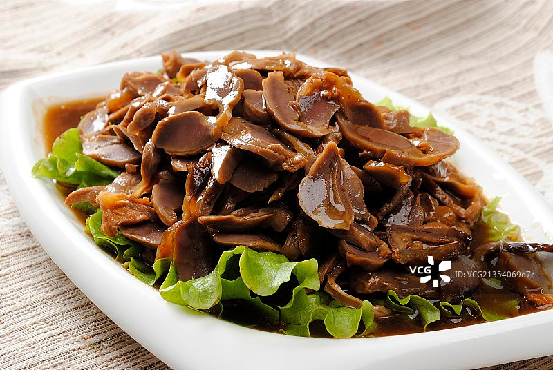 卤水鸡胗图片素材