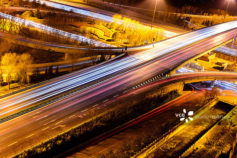 北京万泉河桥北四环图片素材