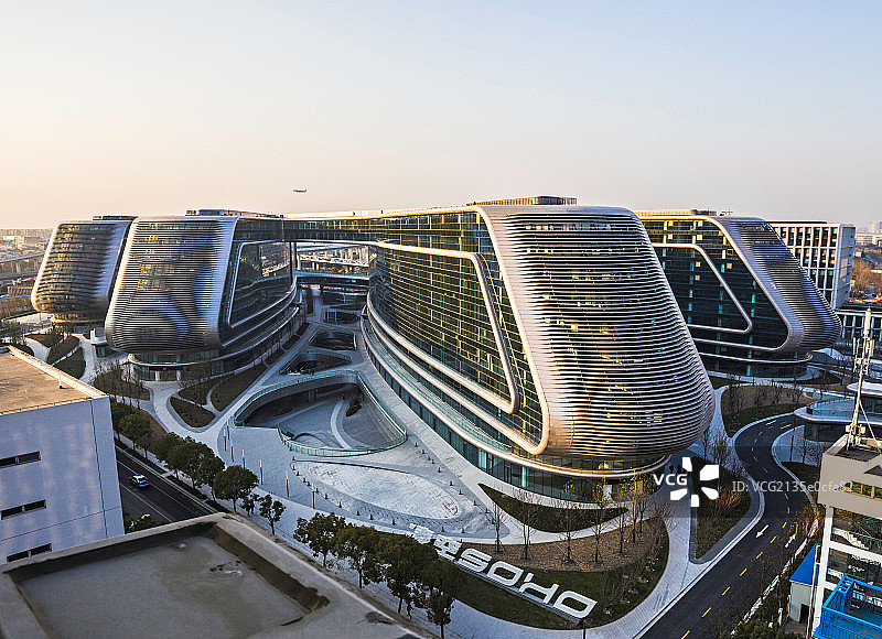 上海凌空soho图片素材