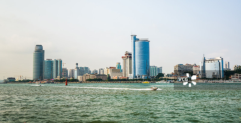 厦门鹭江道高楼图片素材