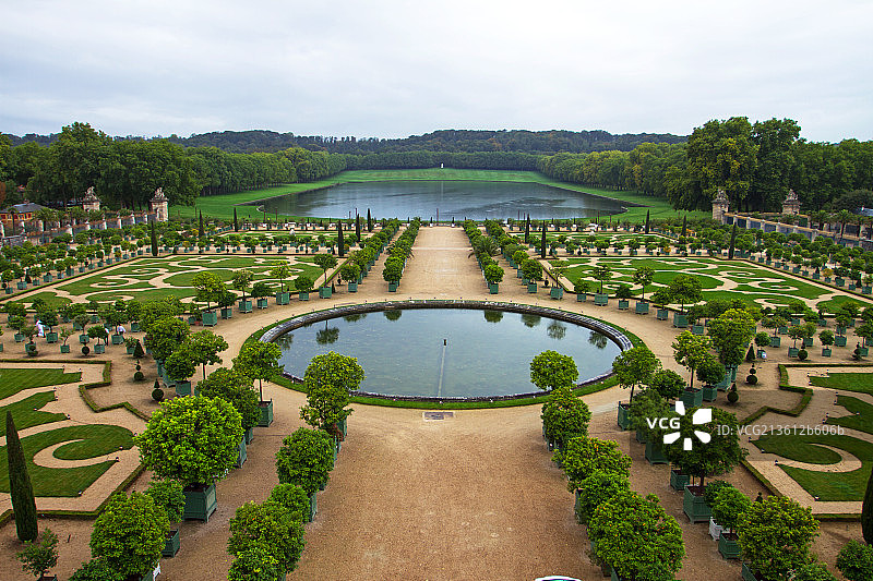 凡尔赛宫外景图片素材