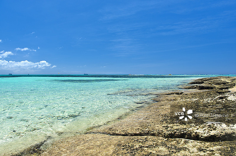 塞班之军舰岛图片素材