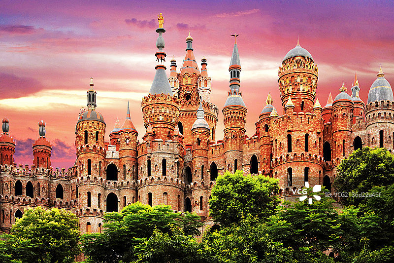 重庆华生园豪华城堡图片素材