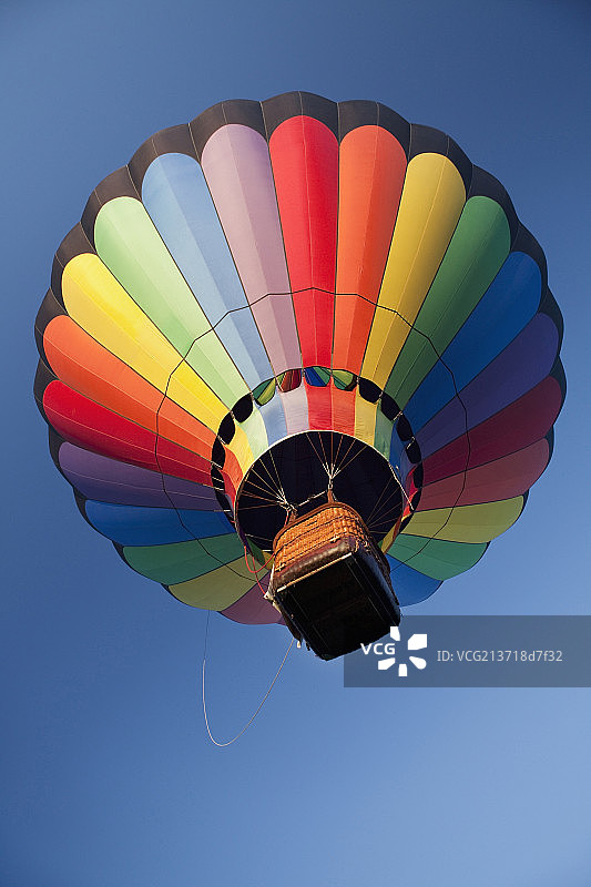 Hot Air Balloon In Flight图片素材