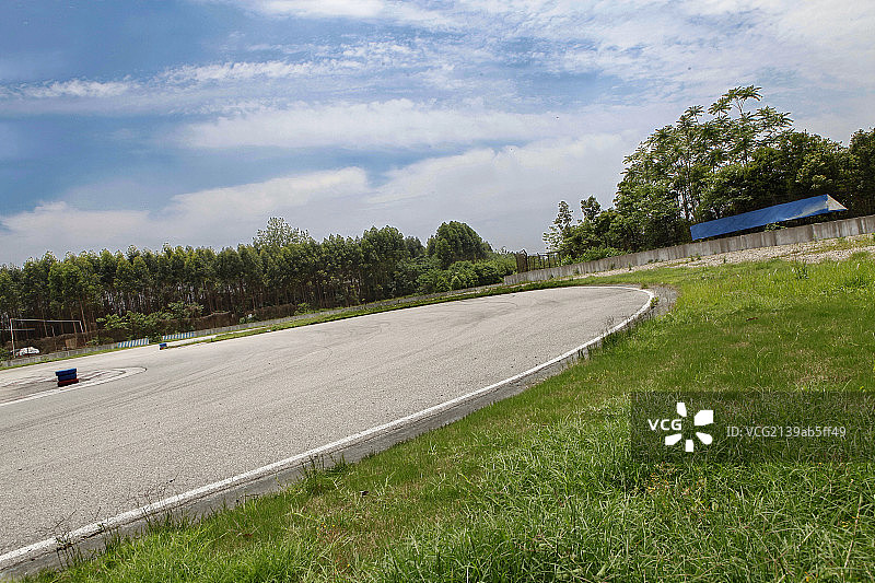 成都国际赛车场局部图片素材