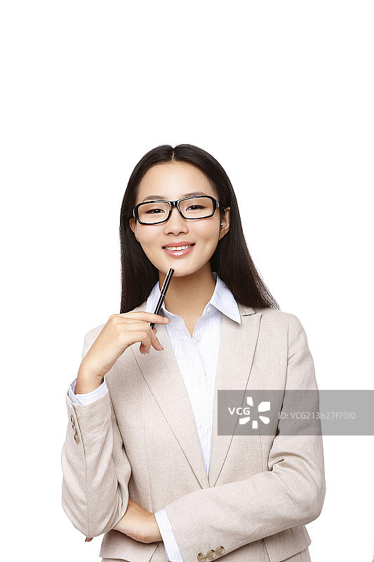 东方商务女性肖像图片素材