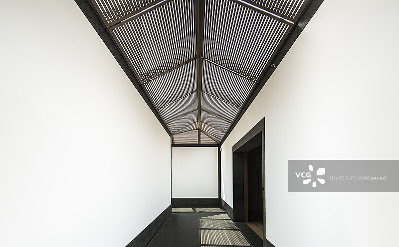 苏州博物馆室内走廊图片素材