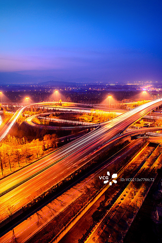 北京万泉河桥北四环图片素材