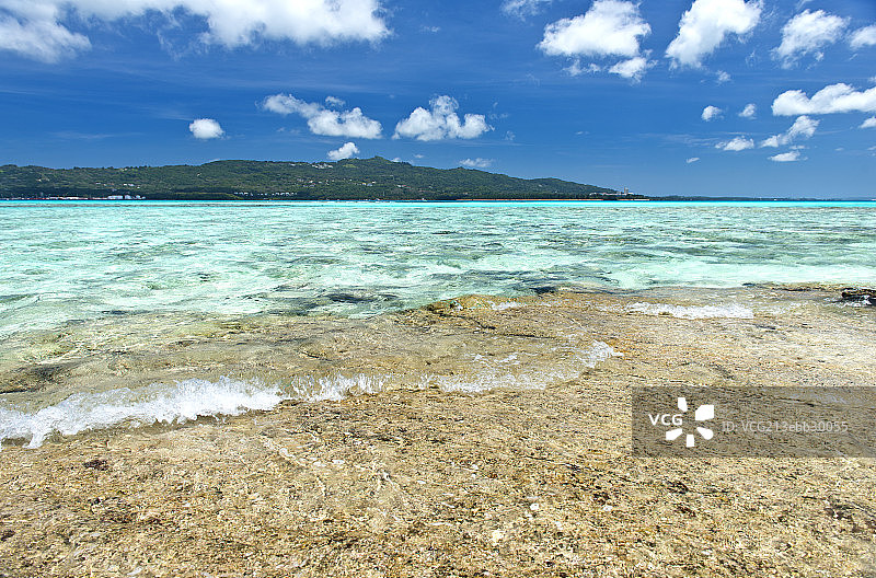 塞班之军舰岛图片素材