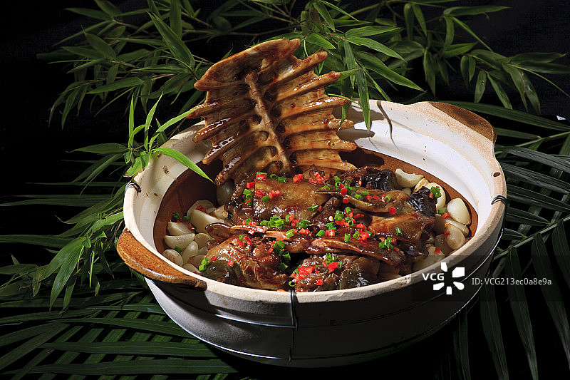 干锅甲鱼图片素材