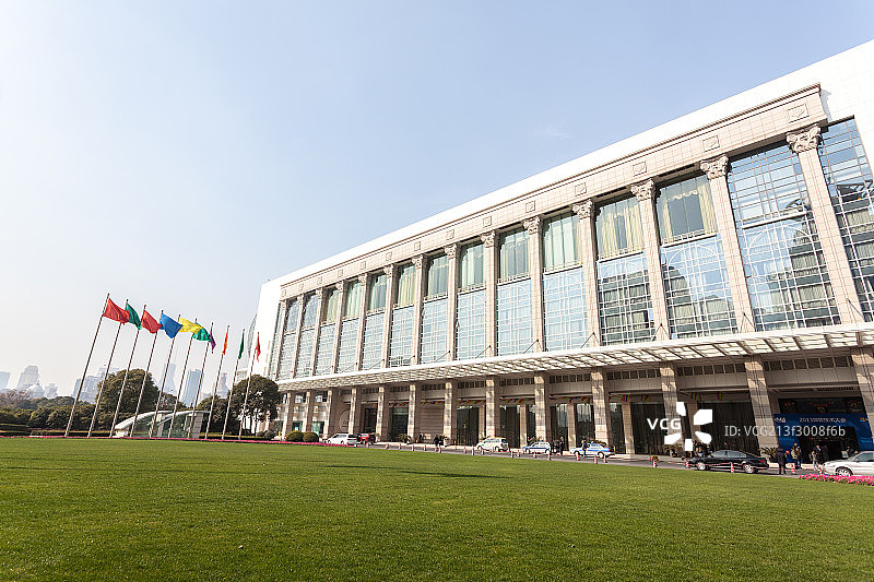 上海国际会议中心图片素材