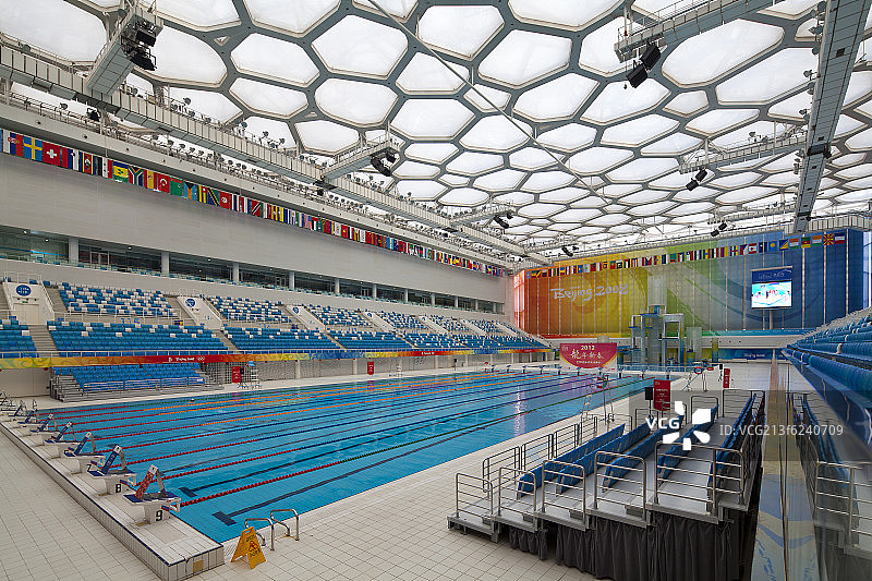 国家体育场水立方图片素材