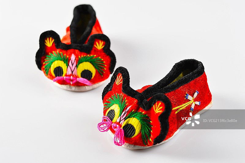 静物虎头鞋图片素材