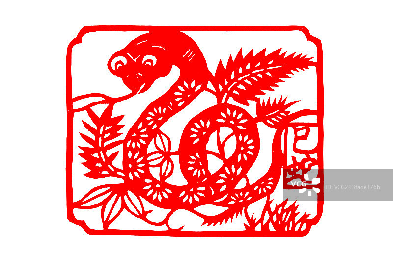 十二生肖巳蛇图片素材