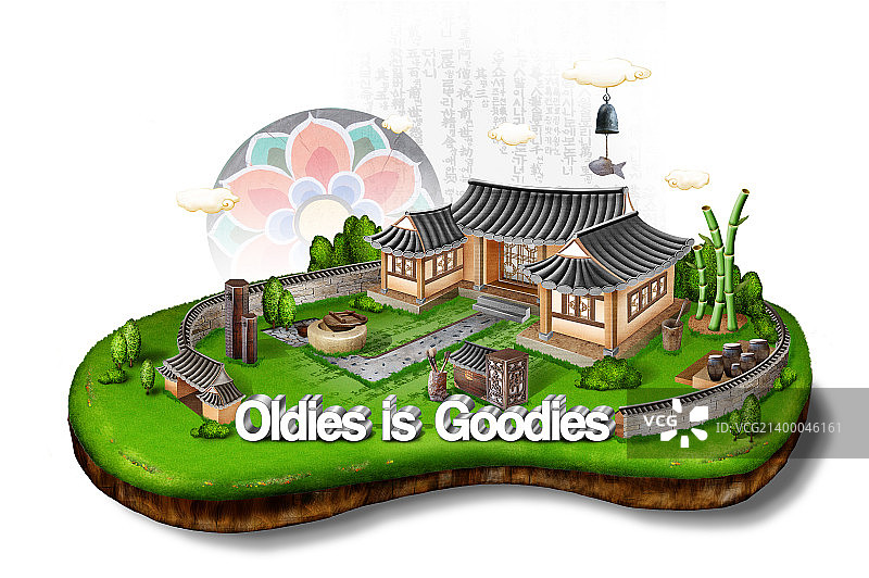 2.5D主题小镇010图片素材