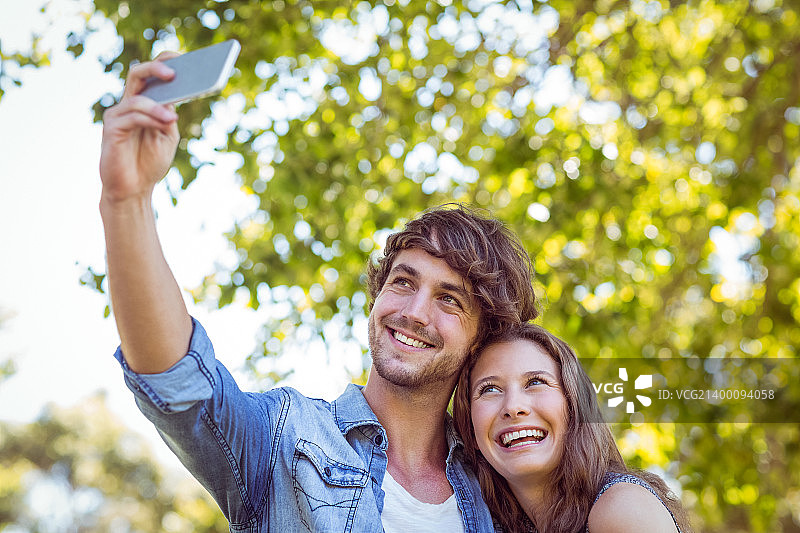情侣自拍图片素材