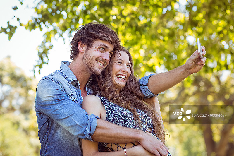 情侣自拍图片素材