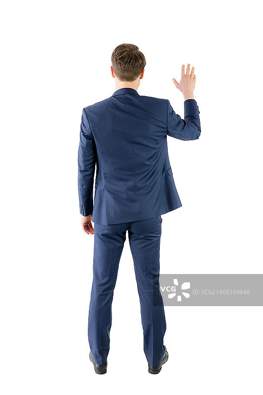 商务人士展示视角图片素材
