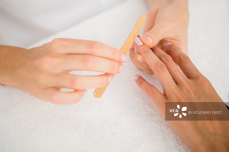 美容师锉刀的特写图片素材