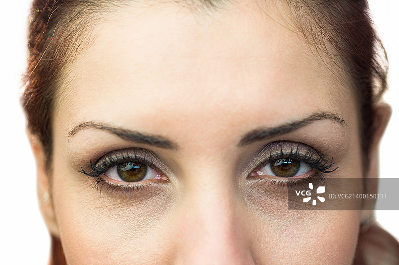 女性面部特写图片素材