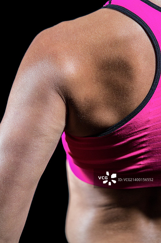 运动女性特写图片素材