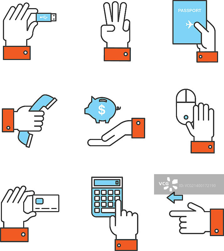 手部图标003图片素材