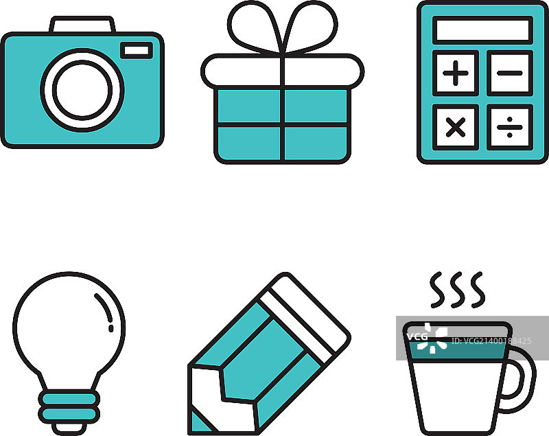 简约线条图标015图片素材